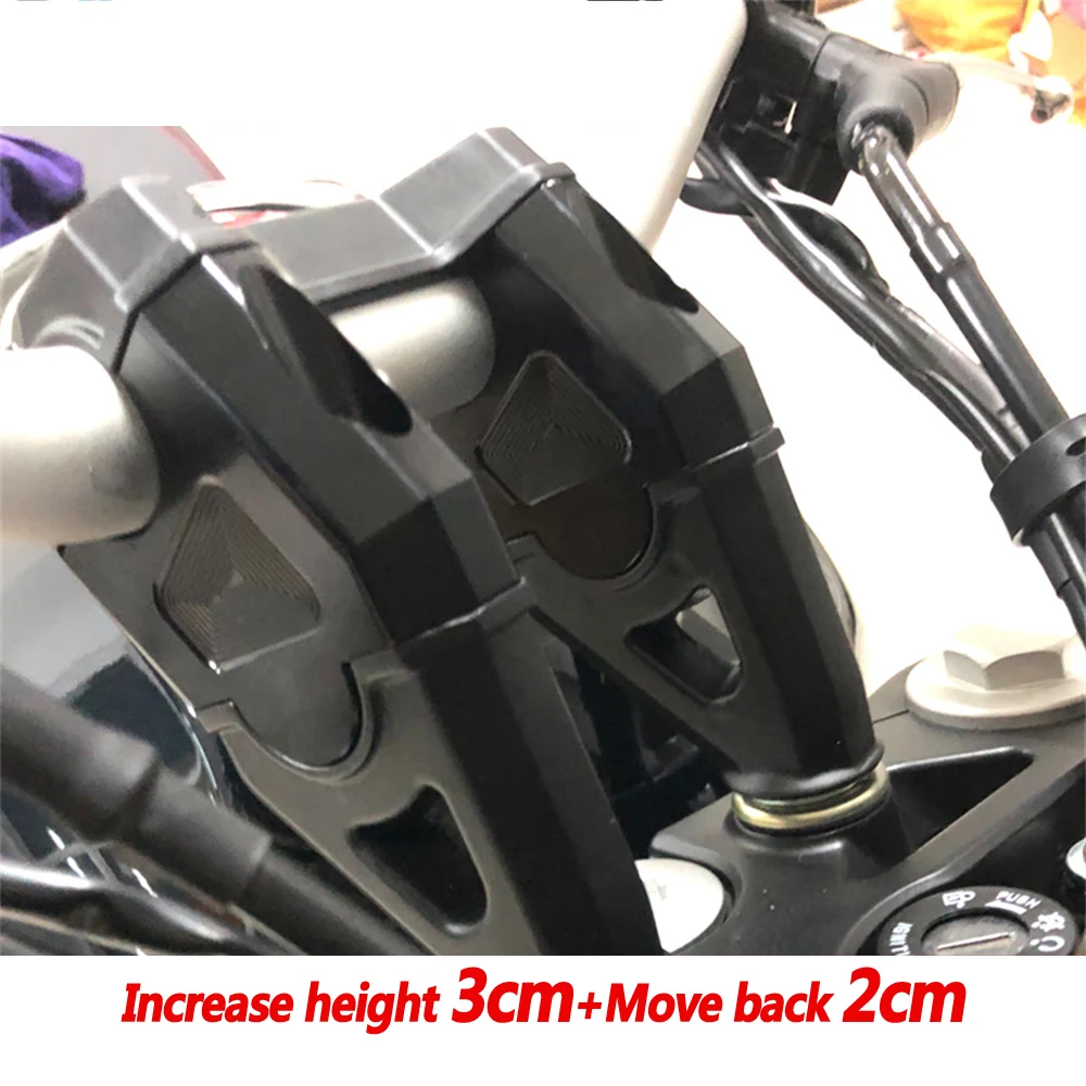 

For Lifan KPV150 KPV-150 modified motorcycle handle height increasing seat dragon head handlebar raised and moved to higher size