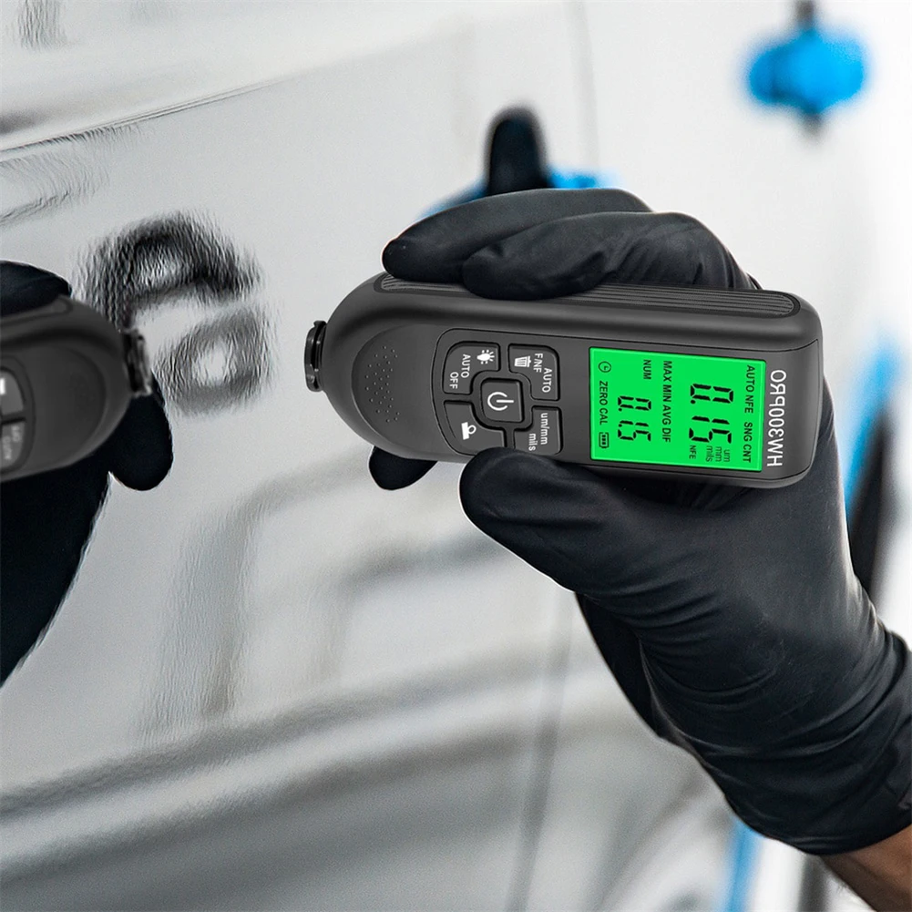 Self-Calibration Coating Thickness Gauges High-Sensitive Probe Paint Film Meter For Laboratories