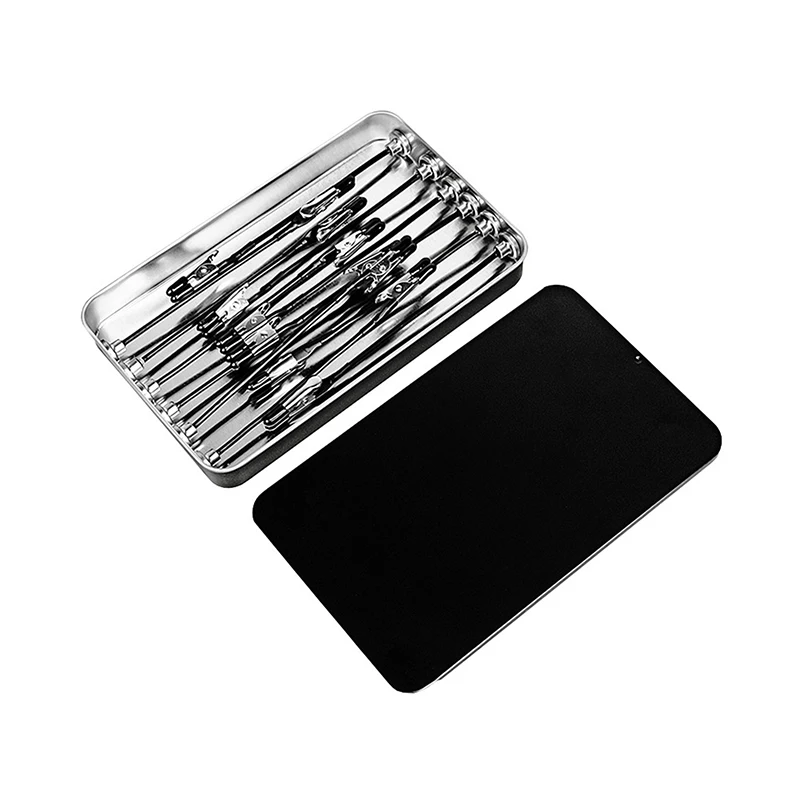 에어브러시 모델 페인팅용 플렉시 클립 12개가 포함된 모델 페인트 스탠드 베이스