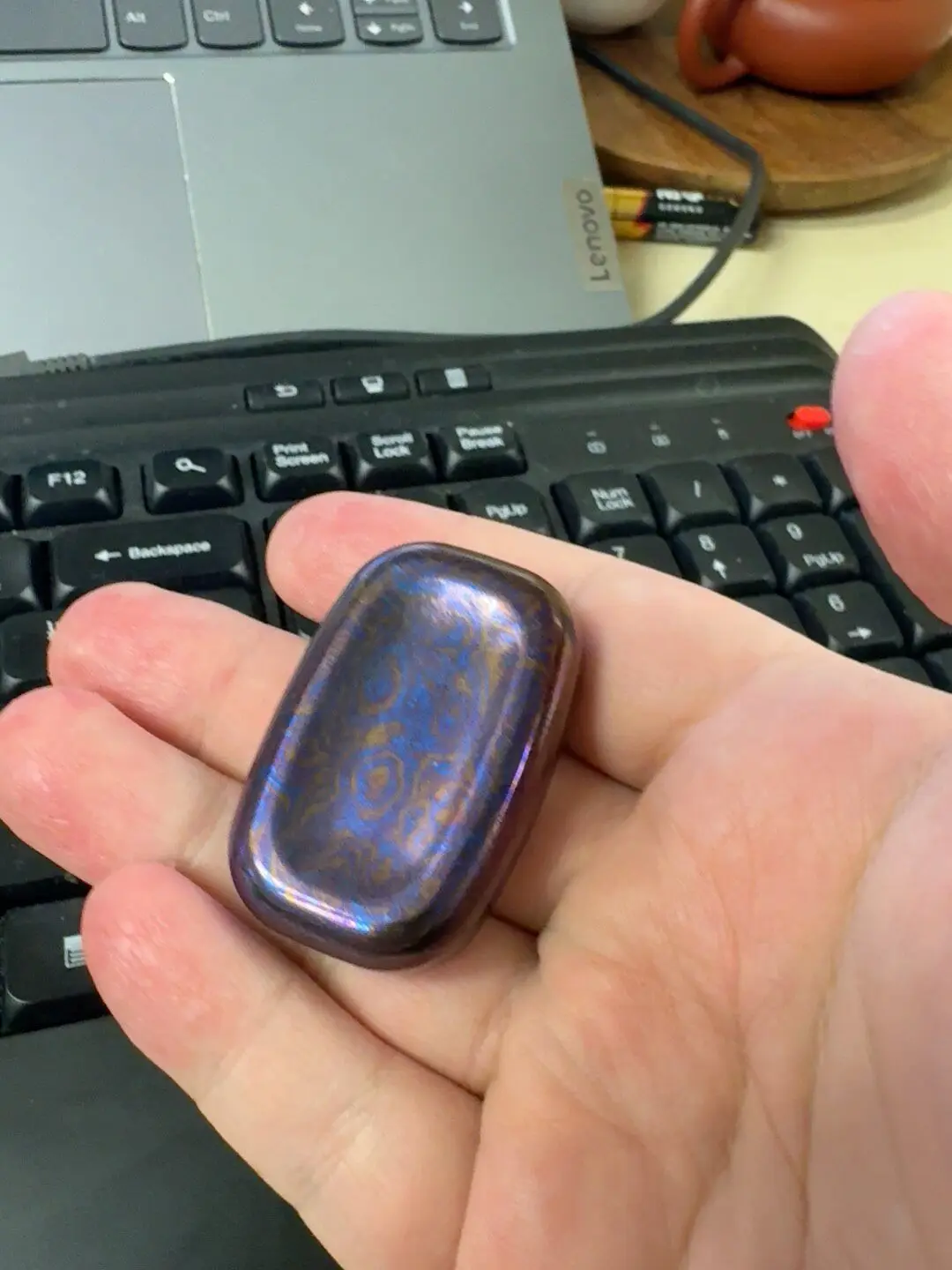 Used EDC Liu Chu, A Friend Titanium Horse, No Bumps and No Scratches, Good Price, Including SF Express