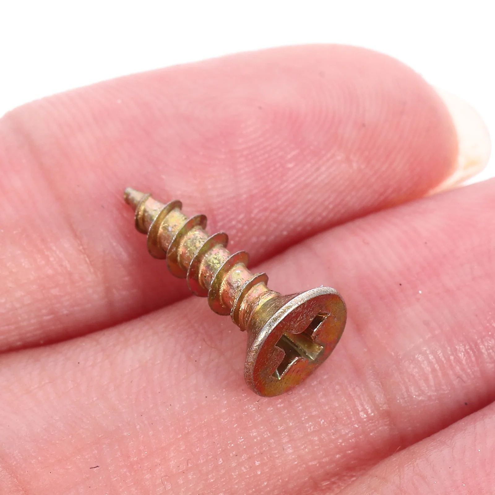 

200pcs Self Tapping 4Mm Galvanized Iron Self Drilling For Wood Drywall Metal Sheet Countersunk Zinc Coated Small Replacement