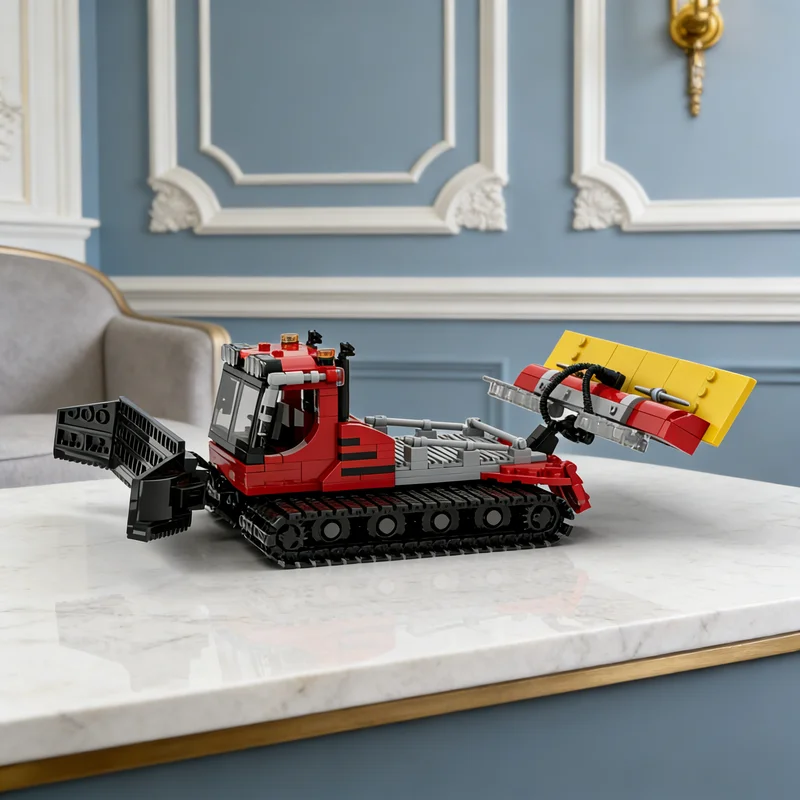 

823pcs MOC Pisten Bully Creator Model Building Blocks DIY Gift Creative Collectible Display Decor Premium Adult Kids Desk Home