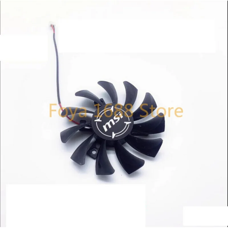 For MSI/MSI GTX 750ti 750 740 ITX Graphics Card Cooling Fan HA8010H12F-Z Parts image 4