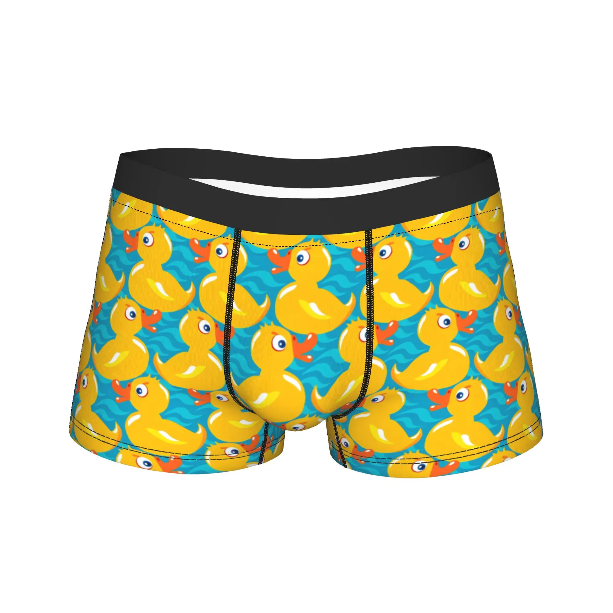 

Cute Duck Boxer Brief Underwear Hot Sale Males Soft Trend Boxer Shorts Design Plus Size Panties