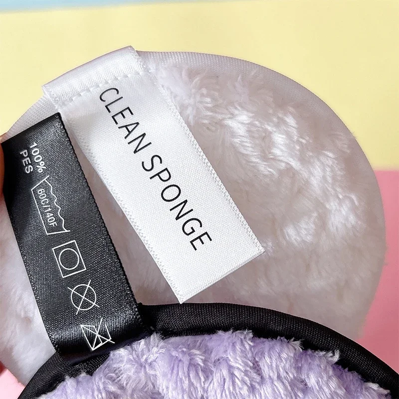 4pcs Makeup Remover Microfiber Cotton Pad Cosmetics Washable Makeup  Towel Cleaning Sponge Skin Care Tool Washcloth