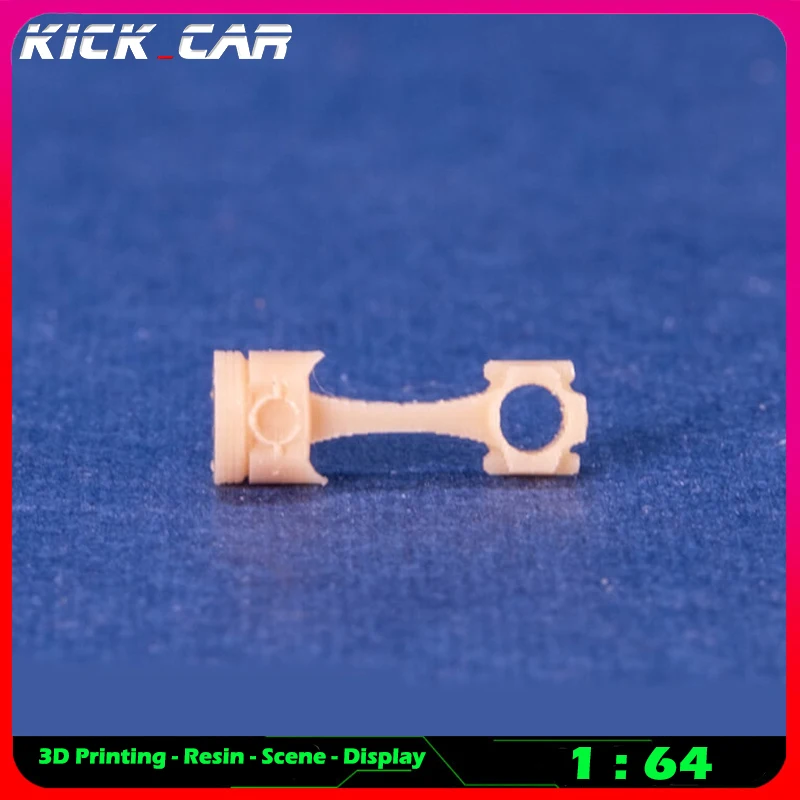 Kickcar 1/64 Piston Model Car Diorama Uncolored Resin Garage Scene Repair Tools Decoration Simulation Scene Toy