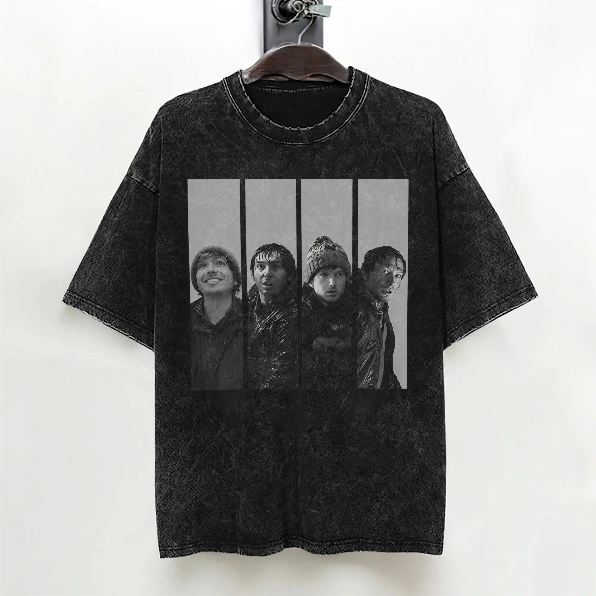 Austin Abrams as Bryan Washed T Shirt Streetwear Novelty T-Shirt  Tees for Men Women Short Sleeve Harajuku Summer
