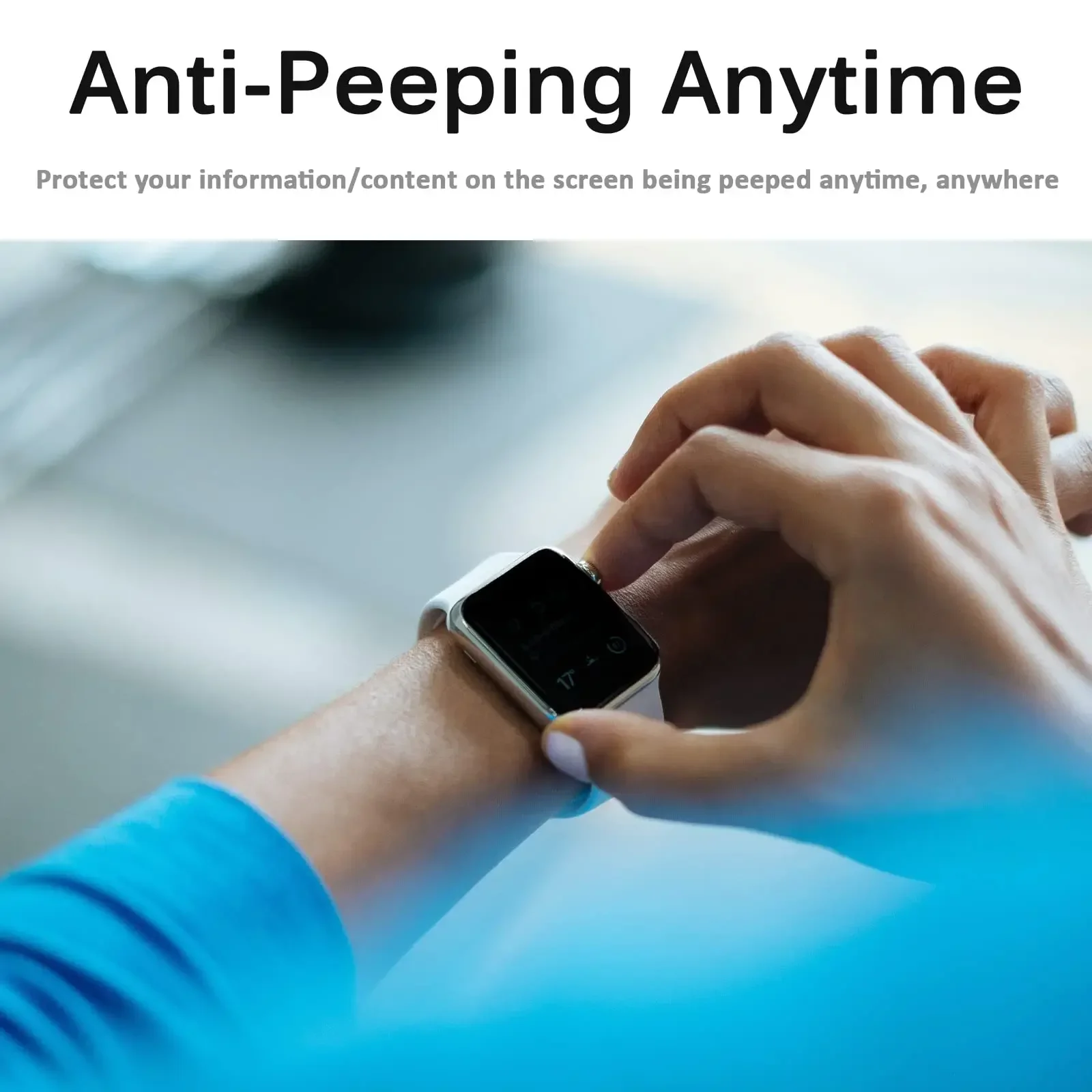 Película protectora de pantalla para Apple Watch, Protector de pantalla de vidrio Ultra templado antiarañazos para privacidad, accesorios para IWatch Ultra, 49mm