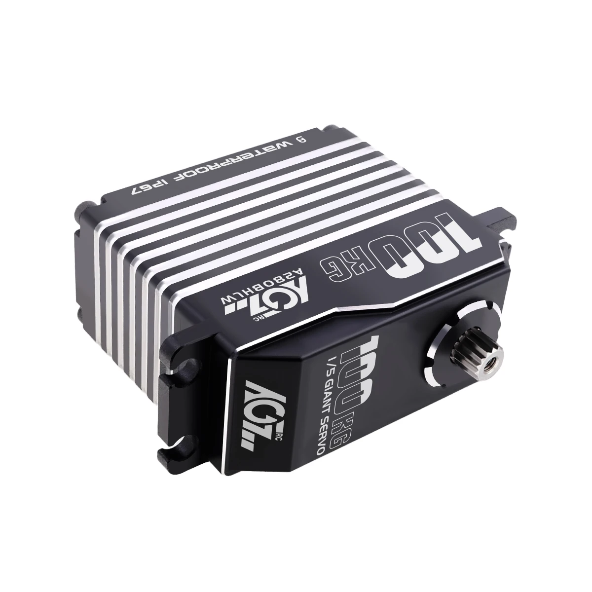 

A280BHLW 2S HV 100KG Super Torque 0.110Sec BLS Waterproof RC Servo For 1/5 Scale RC Cars