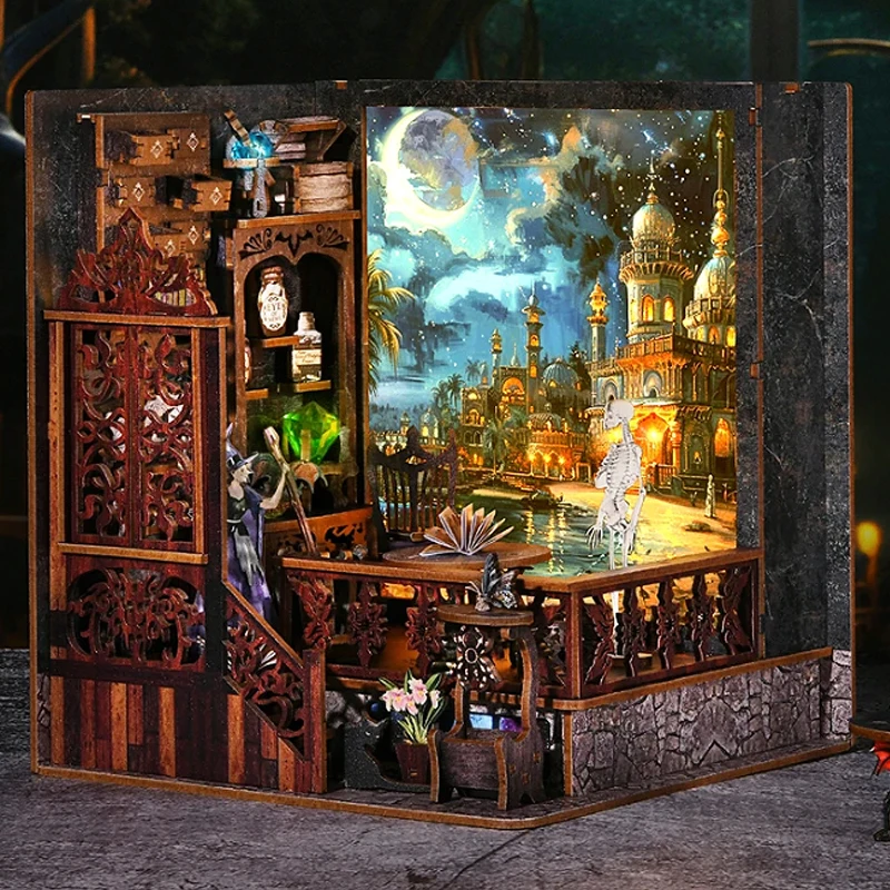 

DIY Miniature Doll House Kit 3D Puzzle Assembly Making Room Toys Home Bedroom Decorations Wooden Craft For Friend Christmas Gift