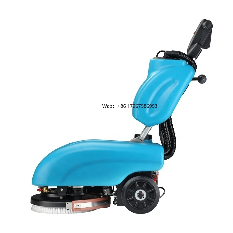 

A202 Automatic Cordless Industrial Commercial High Pressure Floor Cleaner Tile Rubber Hard Cement Floor Washing Machine Scrubber