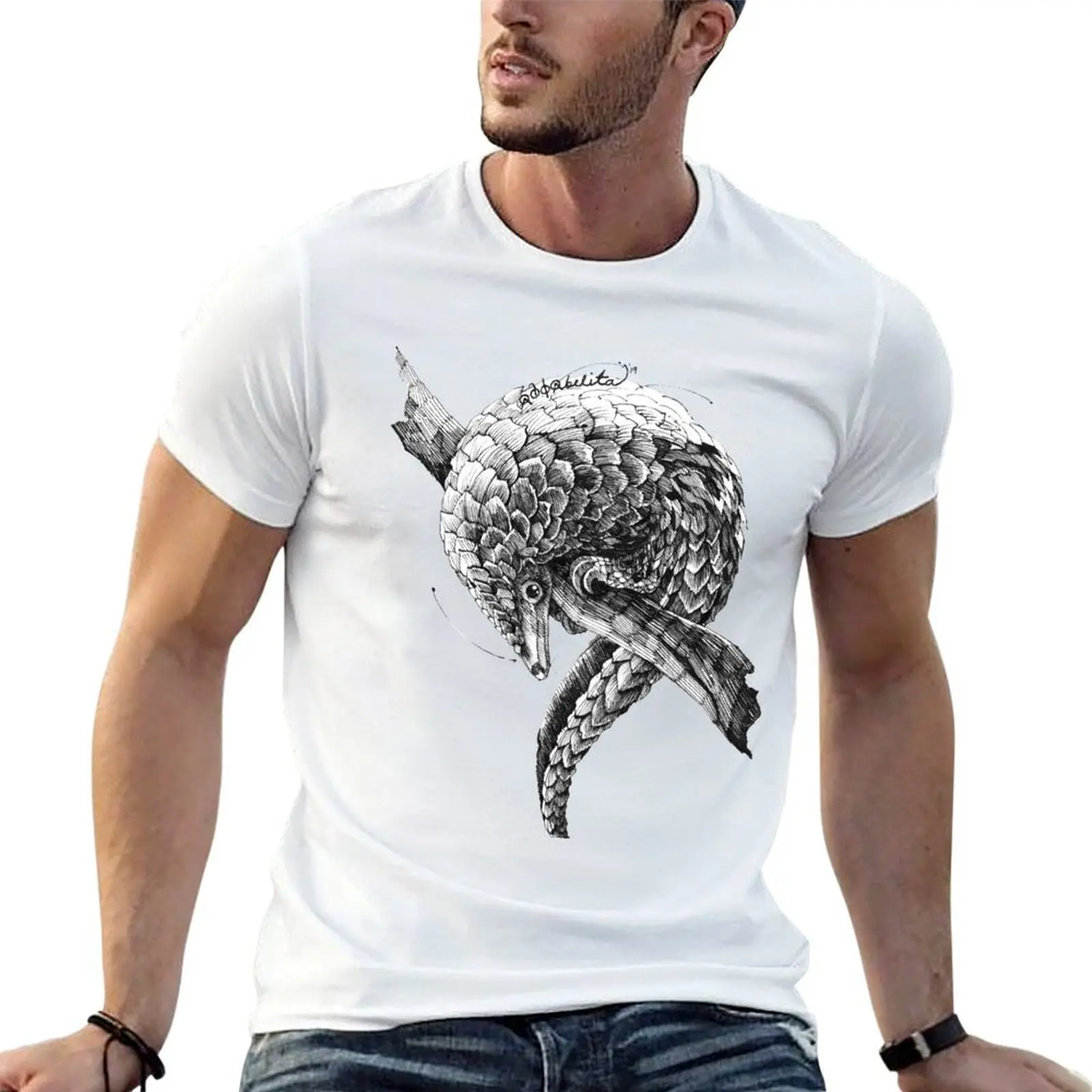PANGOLIN T-Shirt oversized t shirt kawaii clothes mens shirts graphic tee