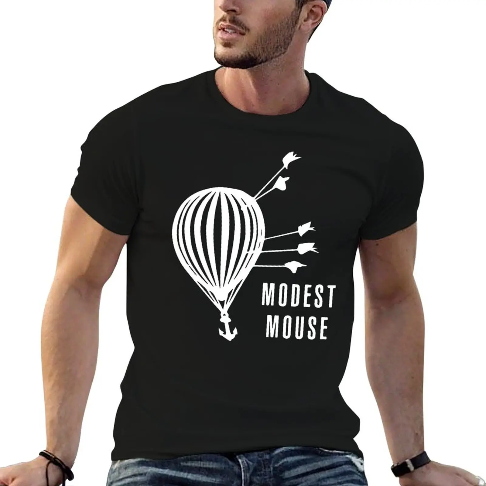 Modest Mouse Good News Before the Ship Sank Combined Album Covers (Dark) T-Shirt