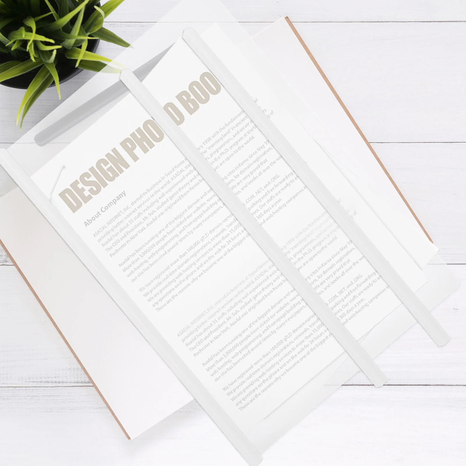 10pcs A4 File Folders with Slide Grip Binding Bars Clear Report Cover Presentation Folder Sliding Bars Clamps Document Organizer