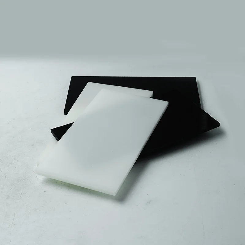 1pc Plastic Sheet Plates HDPE Flat Black and White Engineering 100x200mm 200x300mm 500x500mm Thickness 3 5 8 10 15 20 25 30mm