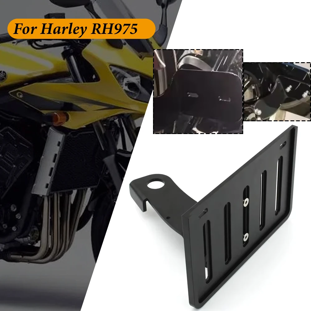 

Motorcycle Side Mount License Plate Bracket Holder For Harley Nightster 975 RH 975 RH975 2022 2023 2024