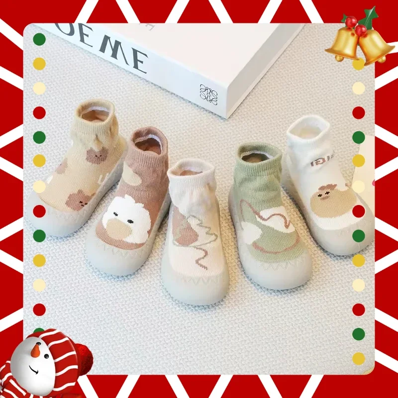 Zapatos Calcetines Zapatos para caminar para bebés Suela suave Calcetines transpirables antideslizantes Interior Exterior Niños Niñas Bebé Piso antiolor