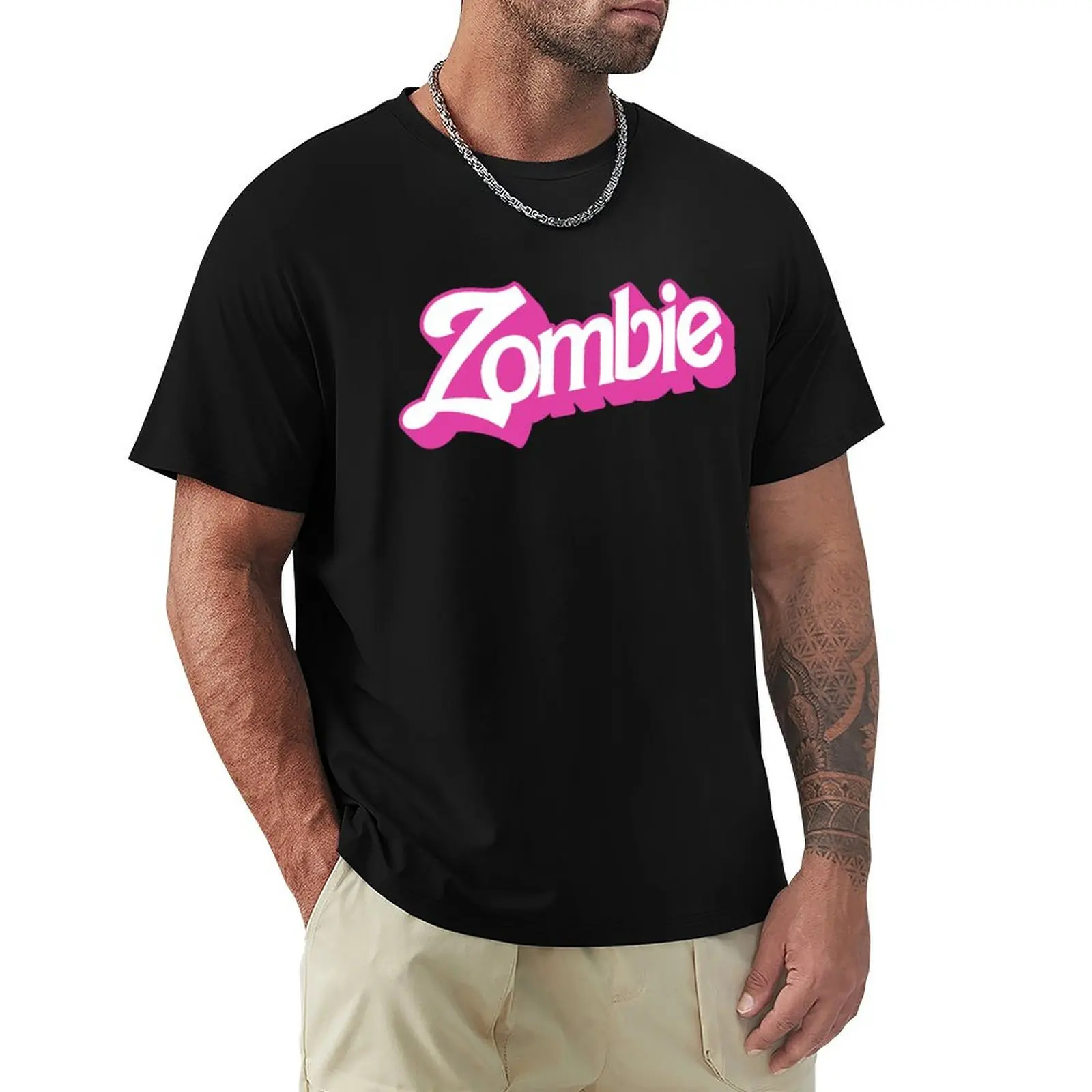 

Zombie T-Shirt Casual Simple Design Short Sleeve Shirt