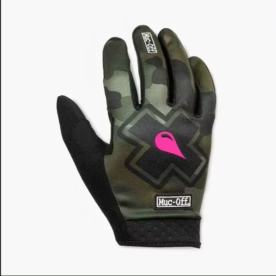 Muc off new touch screen universal mountain bike riding gloves with full finger anti slip, wear-resistant, warm and sporty desig