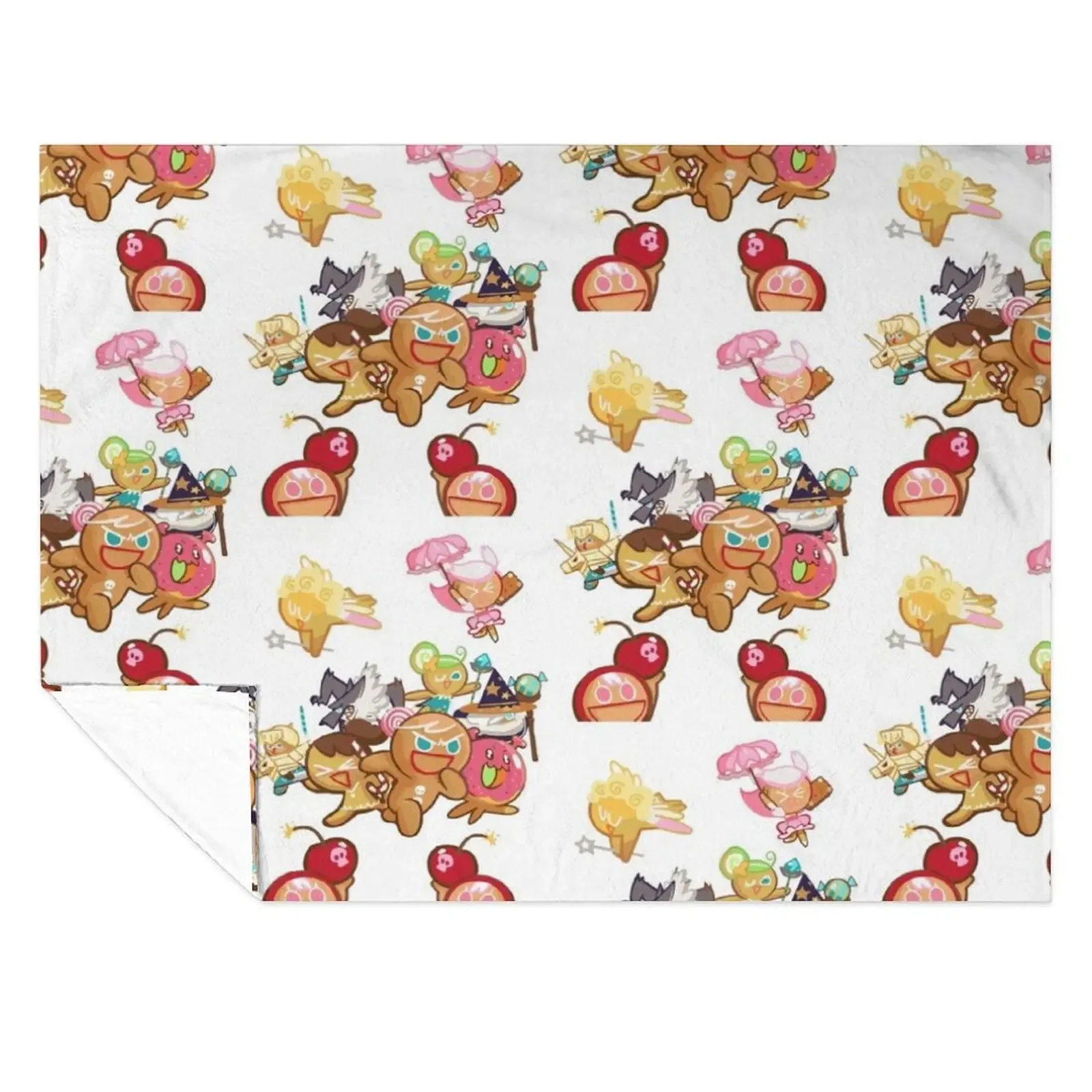 

Cookie Run Kingdom Throw Blanket Decorative Sofa christmas gifts Sofa Quilt Luxury Thicken Blankets