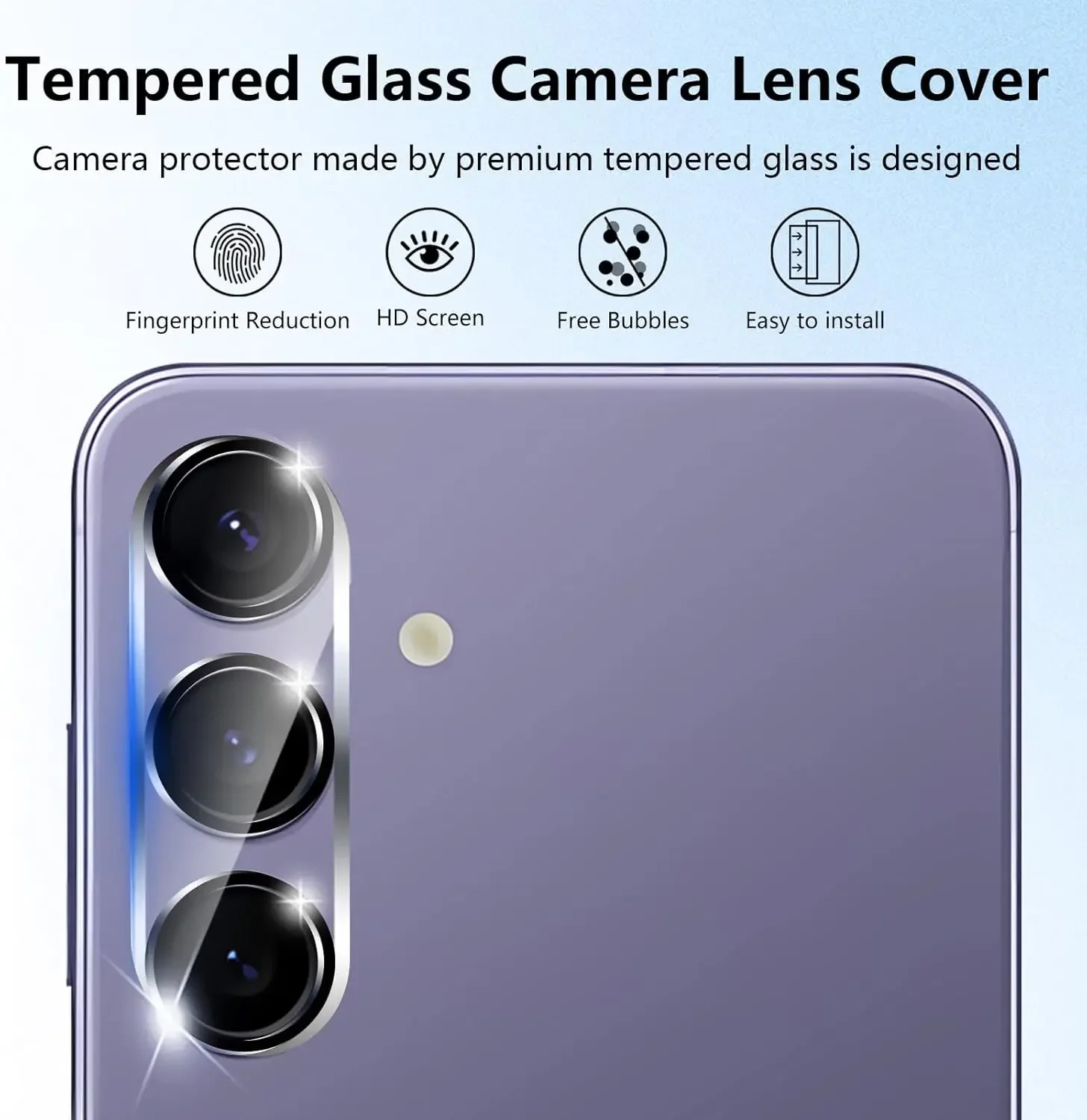 Tempered Glass For Samsung Galaxy S25 Ultra S25 Plus Hardness Screen Protector Camera Lens Cover For S24 Plus Ultra S25Ultra