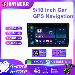 Android 13 6G+128G 9'' 10'' Car Radio Stereo GPS  Multimedia Player 2Din 8 Core Carplay Wireless Autoradio MP5 Wifi BT  Univers