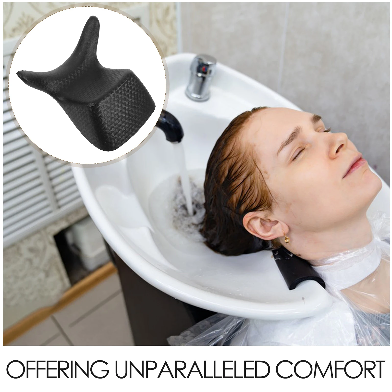 

Shampoo Pillow Bath for Bathtub Pilloe Neck Bed Headrest Mat Jets Back Cushion Accessories Women