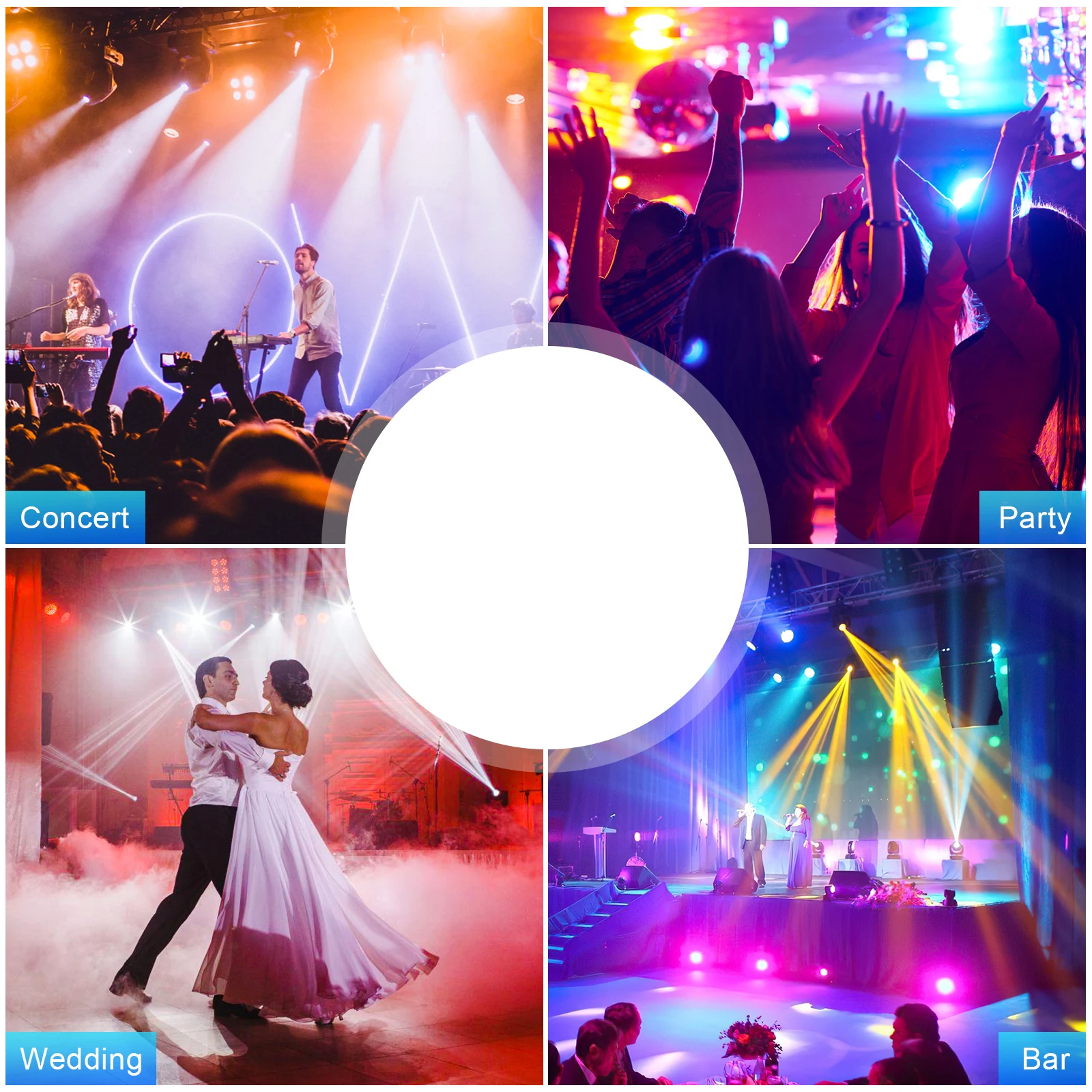 

Datewink Flight Cases Airline Case Heavy-duty Gator Case For 4Pcs 150W LED Beam Moving Head Lights DJ Disco Party Stage Lighting