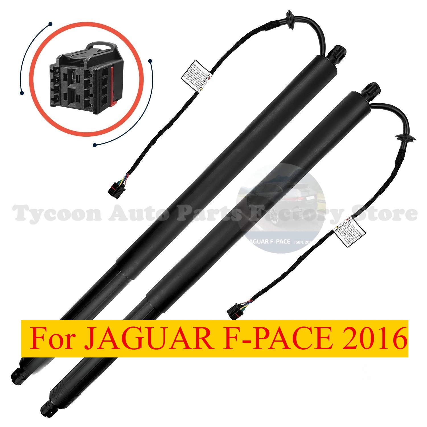 

Electric Tailgate Strut Actuators Set For JAGUAR F-PACE 2016+ Left Right Pair HK83-70354-AA