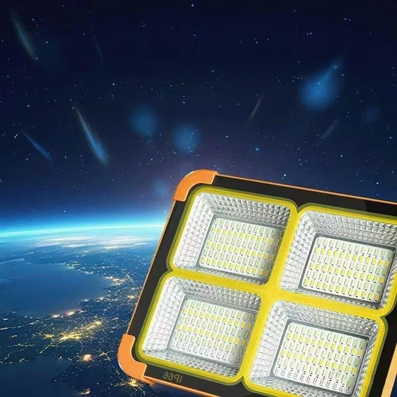 

2400mAh Campsite Waterproof Outdoor Lights Camping Equipment Portable Floodlights LED Emergency Lighting Solar Outdoor Lights