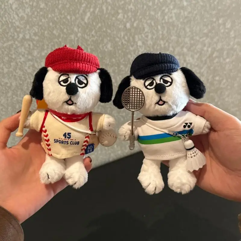 Olaf Manga Diary Series Plush Pendant Cartoon Kawaii Olaf Puppy Tennis Badminton Keychain Snoopy Cute Pendant Gift