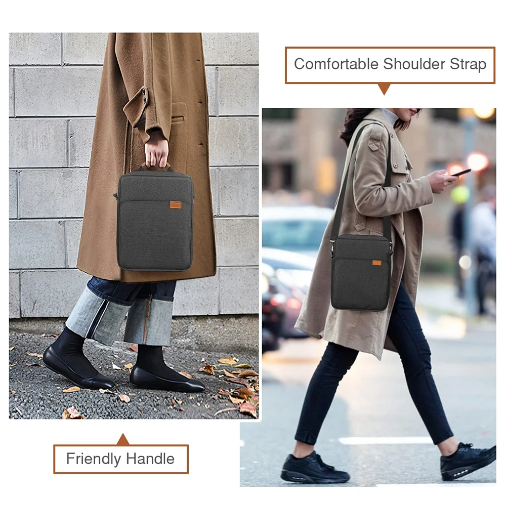 2025 Portable Backpack For 2024 2023 iPad Air Pro Samsung Macbook Xiaomi Pad Tablet Pouch Case For Headphones Mobile Phone Book - view 6