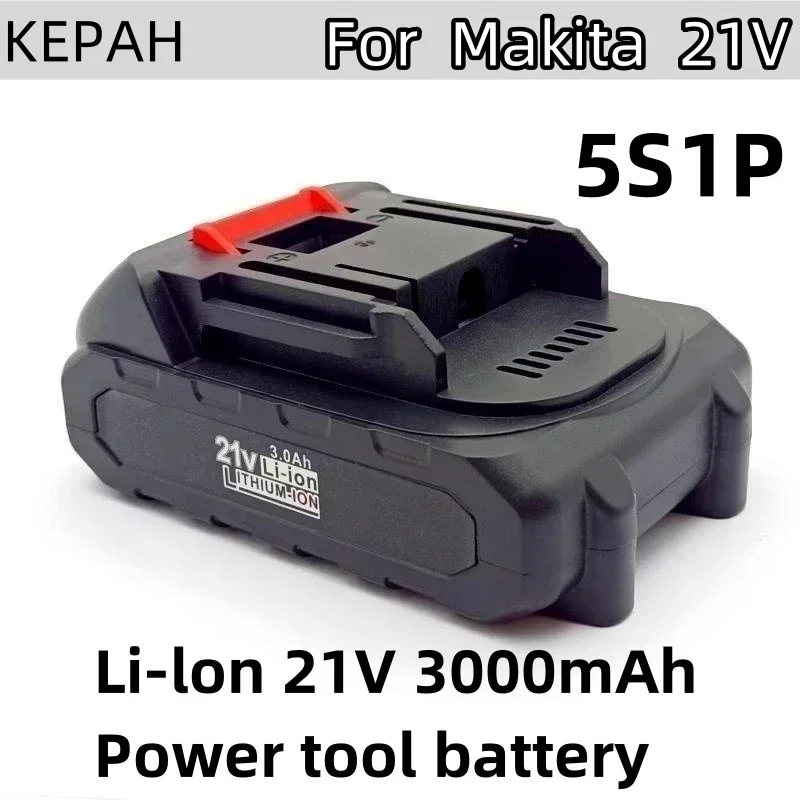 Original 3000mAh 21V Rechargeable Lithium-Ion Battery for Makita 18V 20V Cordless Dirll/Brushless Wrench/Screwdriver