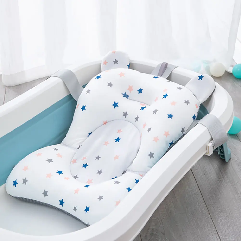 

Подушка-подвеска для купания младенцев, регулируемая, дышащая, мягкая, с поддержкой, для новорожденных и малышей