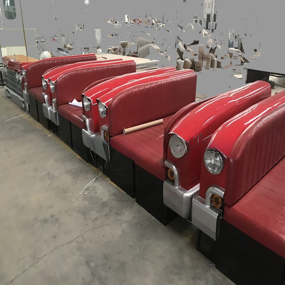 Punk-Stil Automöbel Ledersofa Bar Auto 4S Shop mit kreativen Möbel Autosofa