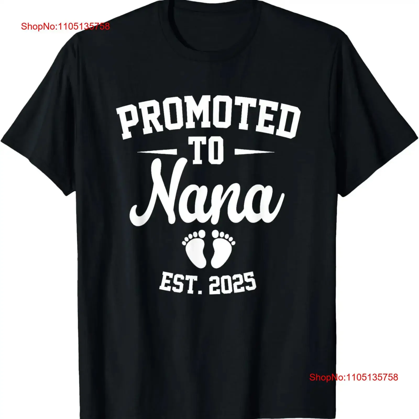 Promoted To Nana Est 2025 Retro Soon Be T Shirt  vintage Washed fashion Unisex Comfortable Breathable streetwear Versatile