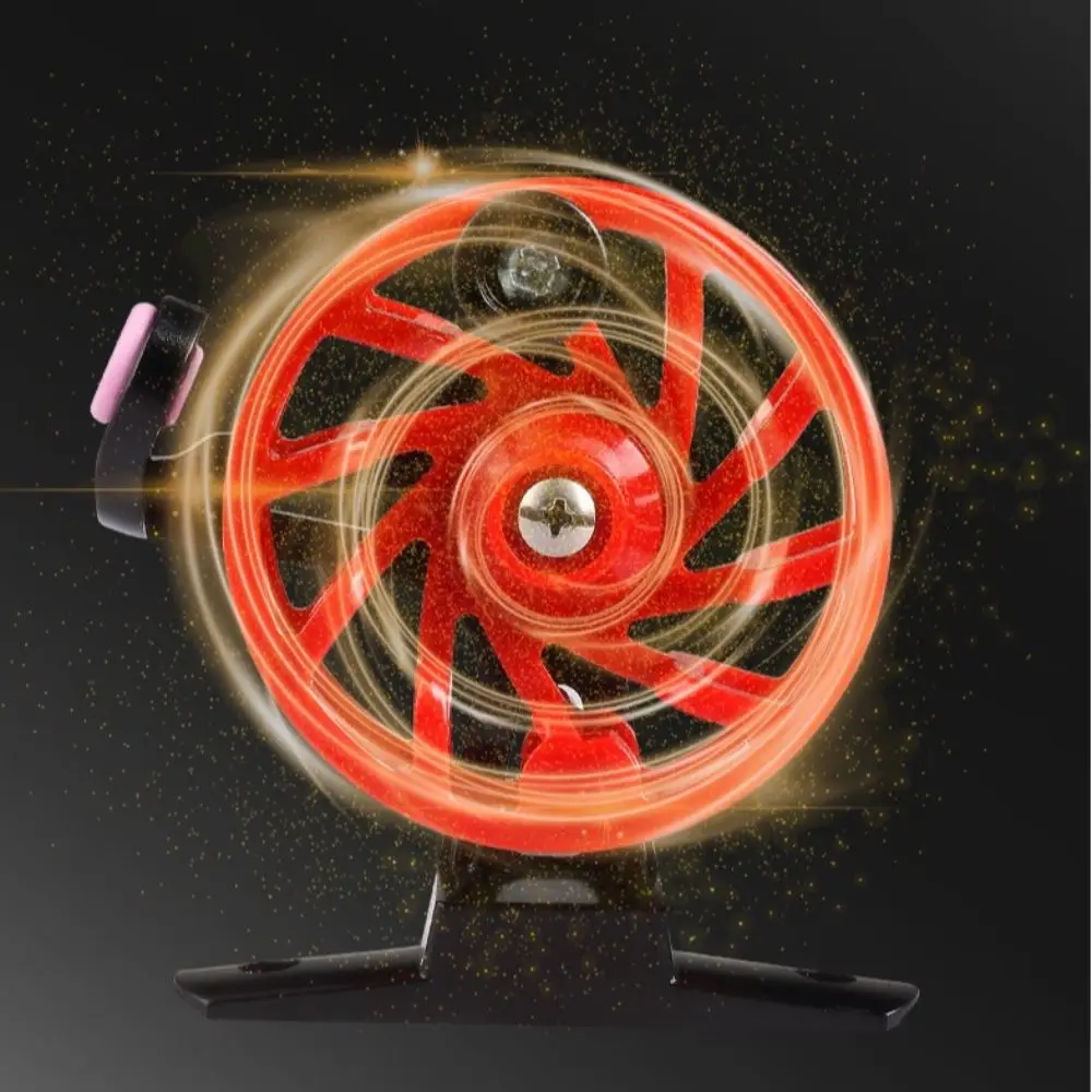 Reel Ice Fishing Wheel 1:1 Gear Ratio Casting Fishing Reel Plastic Spool Smooth Handle Braking Metal Bait casting Reels