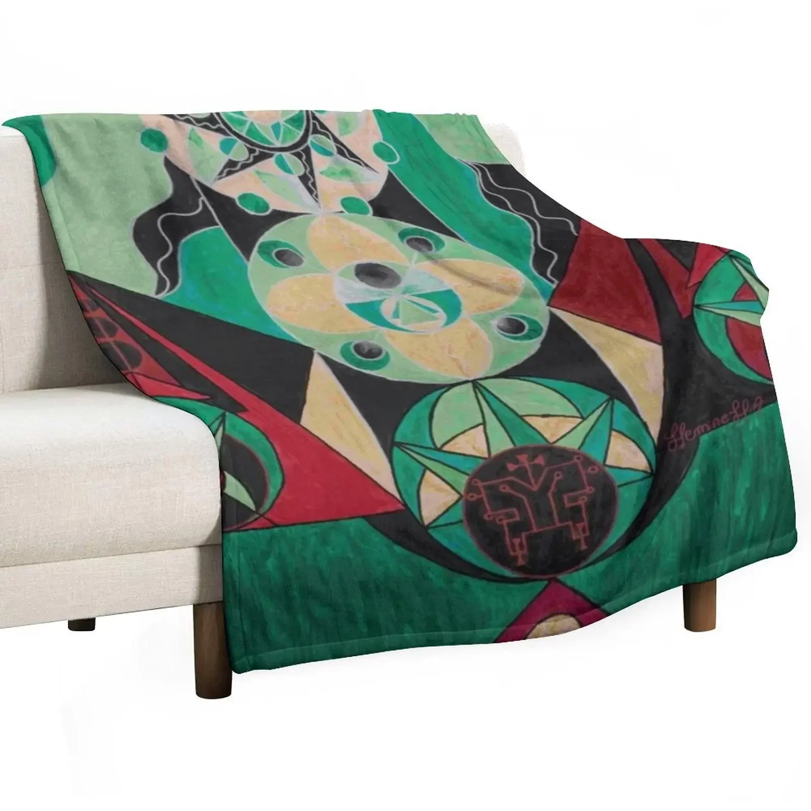 

Osiris Throw Blanket Bed linens Single Flannels funny gift Blankets