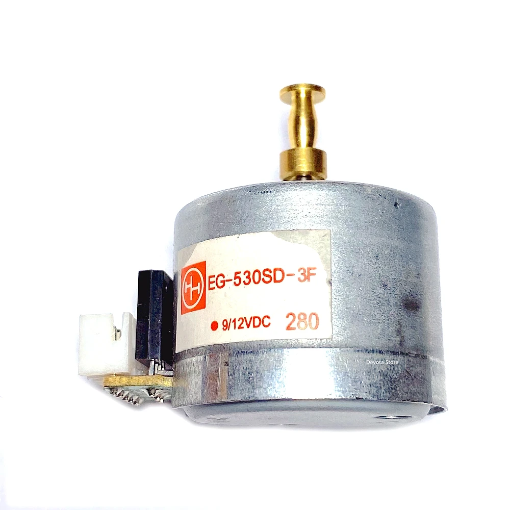 EG-530-SD-3F DC 5V 12V Phonograph Vinyl Record Player DC Motor 33/45/78rpm SPEED Plug