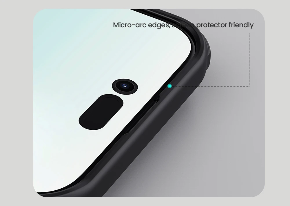 For iPhone Air Case Nilllkin Super Frosted Shield Pro Soft TPU Frame + Hard PC Back Cover Protection Phone Case For iPhone Air - view 4