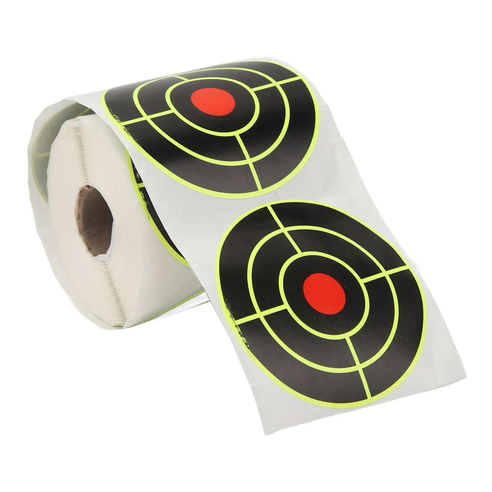 Fluorescent Green Paper Target Stickers for Archery for training - Lightweight & Portable Accessories