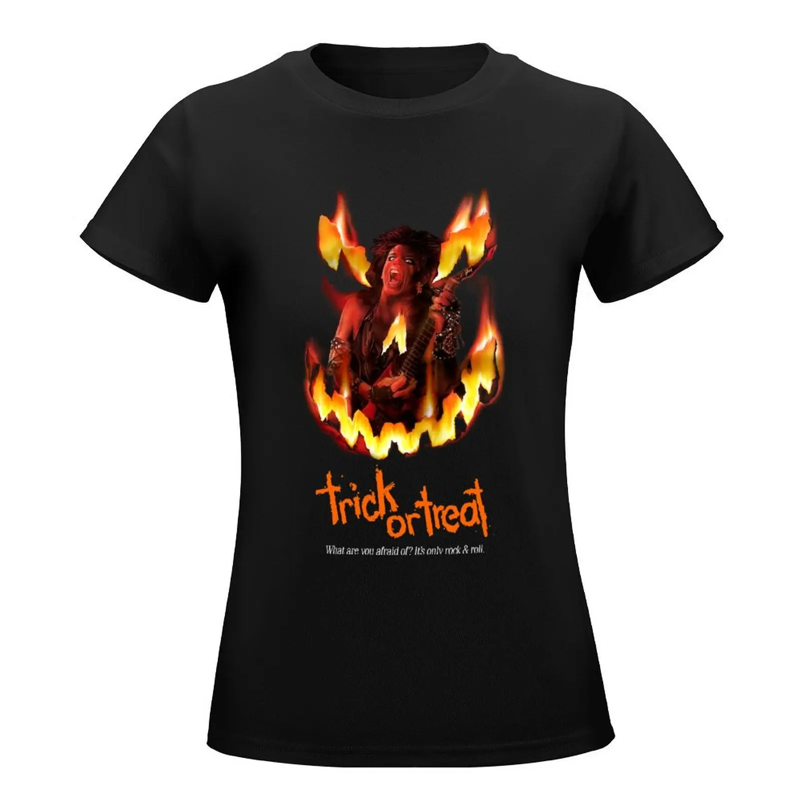 TRICK OR TREAT T-Shirt tops customs sweat Women clothes