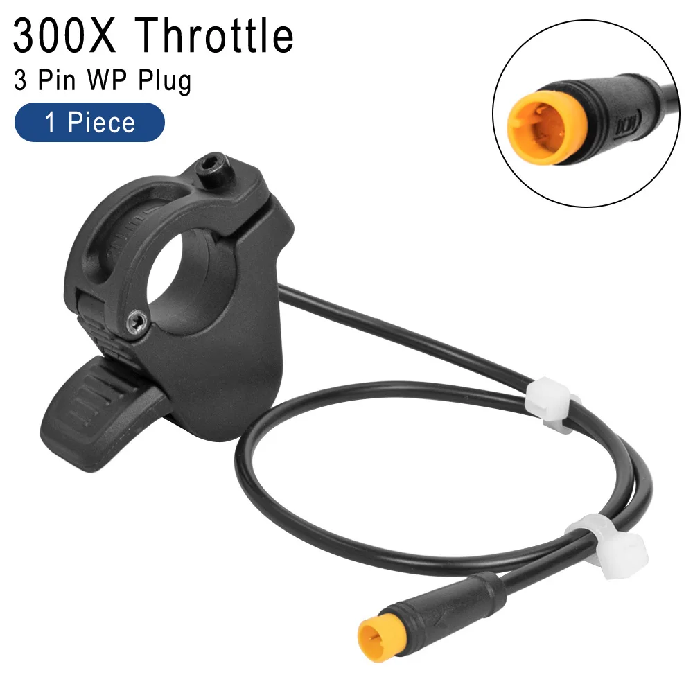 300X Gashebel für Elektrofahrrad Roller Daumen-Gaspedal 24V 36V 48V 72V Rechts-/Links-Hand Universalzubehör – Detail 7