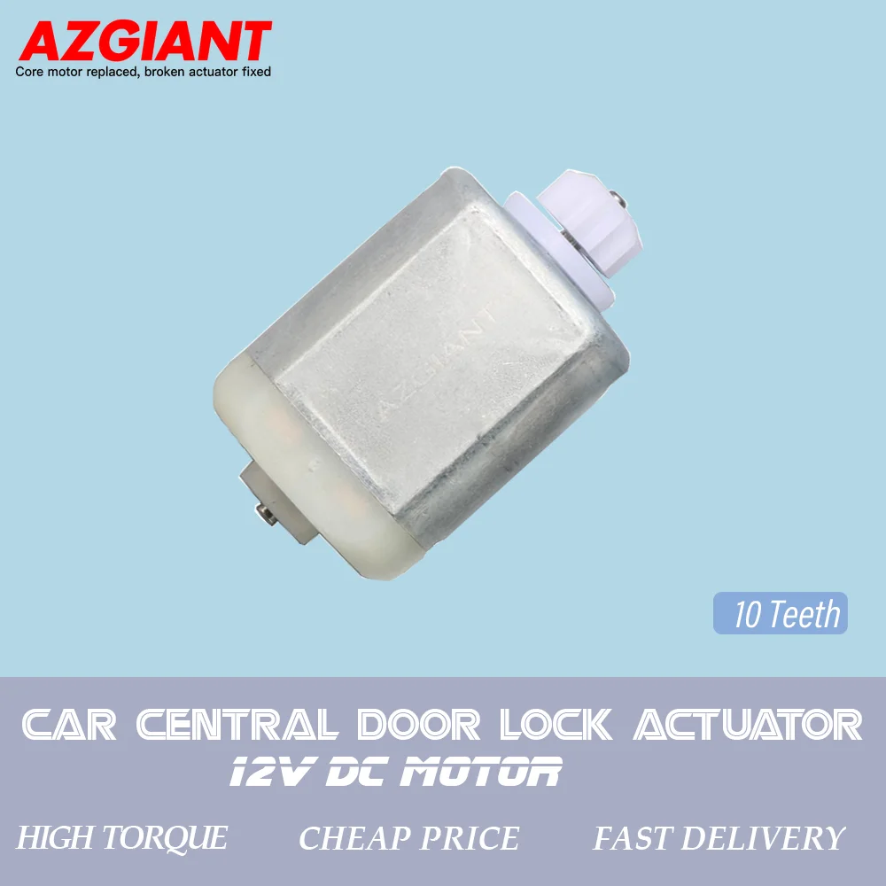 

AZGIANT 10teeth 16872415 For Buick Riviera Regal Vehicle Central Door Lock Actuator Unit 12V DC Motor Engine