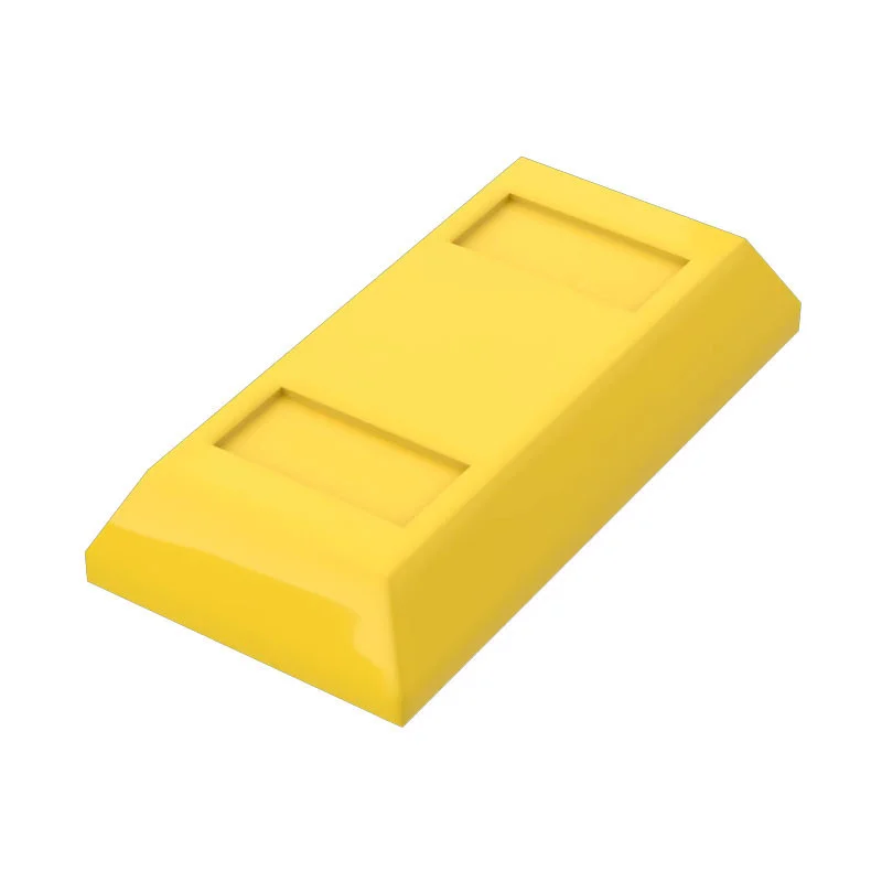 10 個 99563 1x2 ゴールドバーサイズブロックモック ブリック DIY 子供のおもちゃの組み立て部品と互換性あり