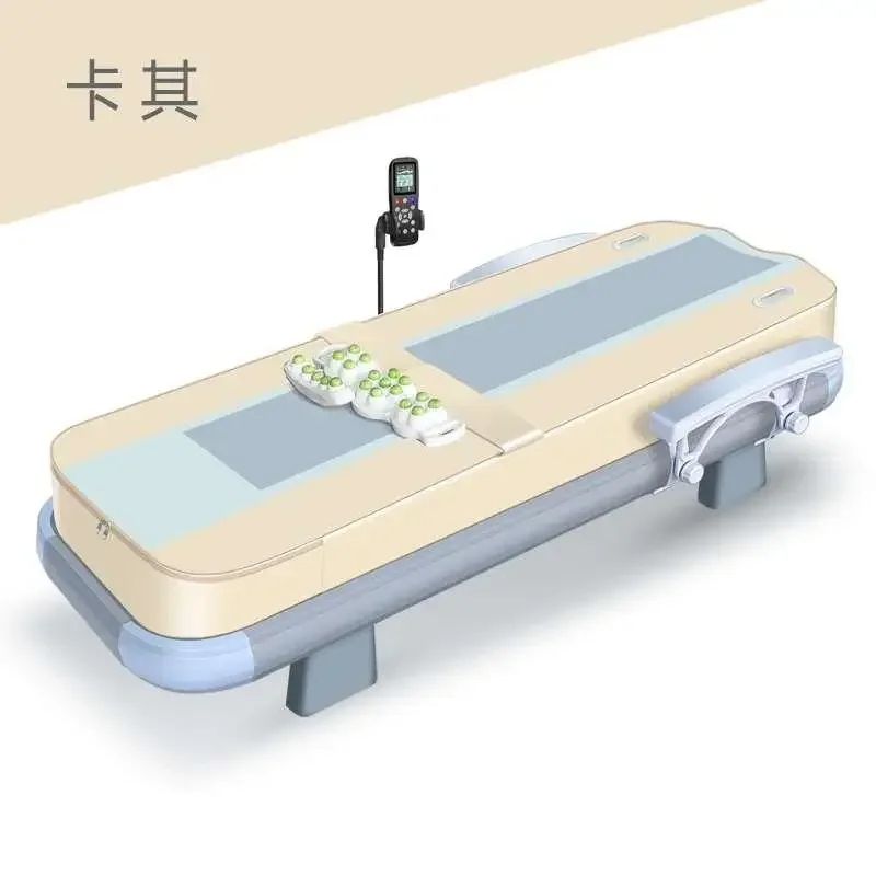 Full body movement jade temperature electric heating LHH massage bed spine scan