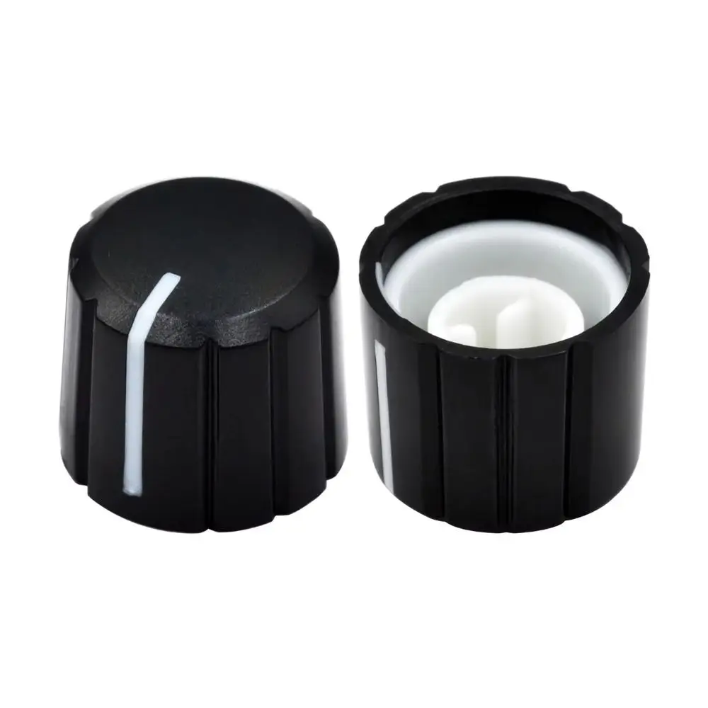 Durable Half Shaft Potentiometer Knob Cap Plum Shaft 6MM Shaft Hole Encoder Switch Button Electronic Switch Cap