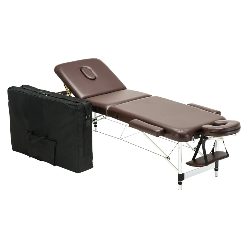 Folding massage bed with multifunctional traditional Chinese medicine massage therapy, beauty and body tattoo