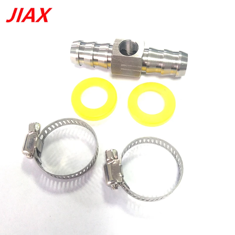 

The Fuel Pipeline, Fuel Pressure Gauge Sensor and T-Type Connector Are Suitable for 1/2-Inch General Motors Quick Connection.