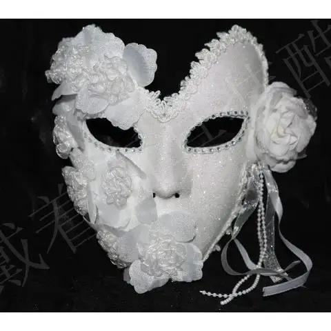 

Венецианская Маскарадная Маска Принцесса Мужчины Женщины Перо Цветы Кружева Черный Белый Сияющий Рождественский Фестиваль Косплей Вечеринка Карнавал